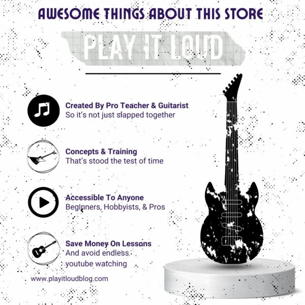 Guitar Practice Log Printable Documents - For Beginners & Intermediate Level Players - Image 2