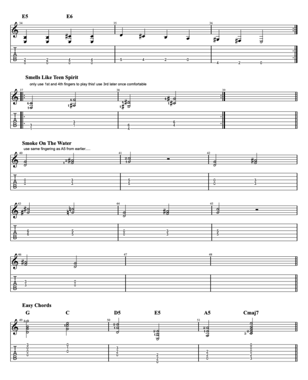 The Absolute Beginner Guitar Workout - Image 5