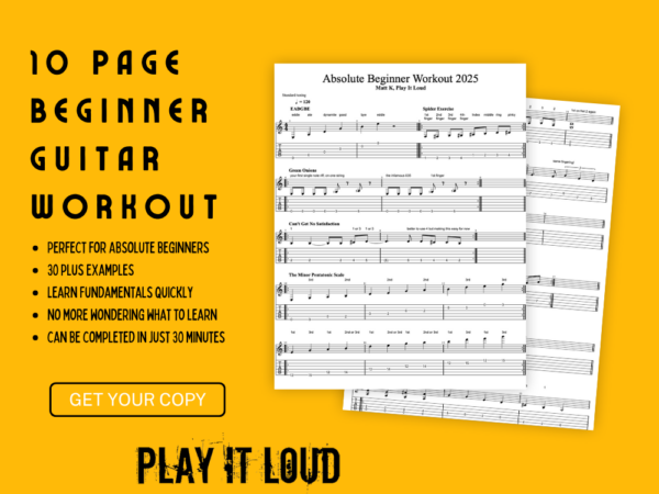 The Absolute Beginner Guitar Workout - Image 2