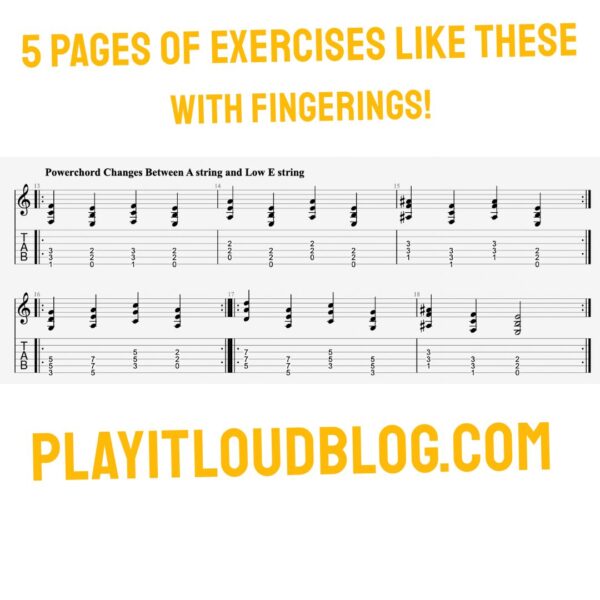 Chord Change Workout Printable Products - Master Chord Changes Once And For All - Image 2