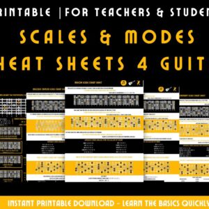 Scales & Modes Bundle - Get All You Need To Visualize The Fretboard Like A Pro