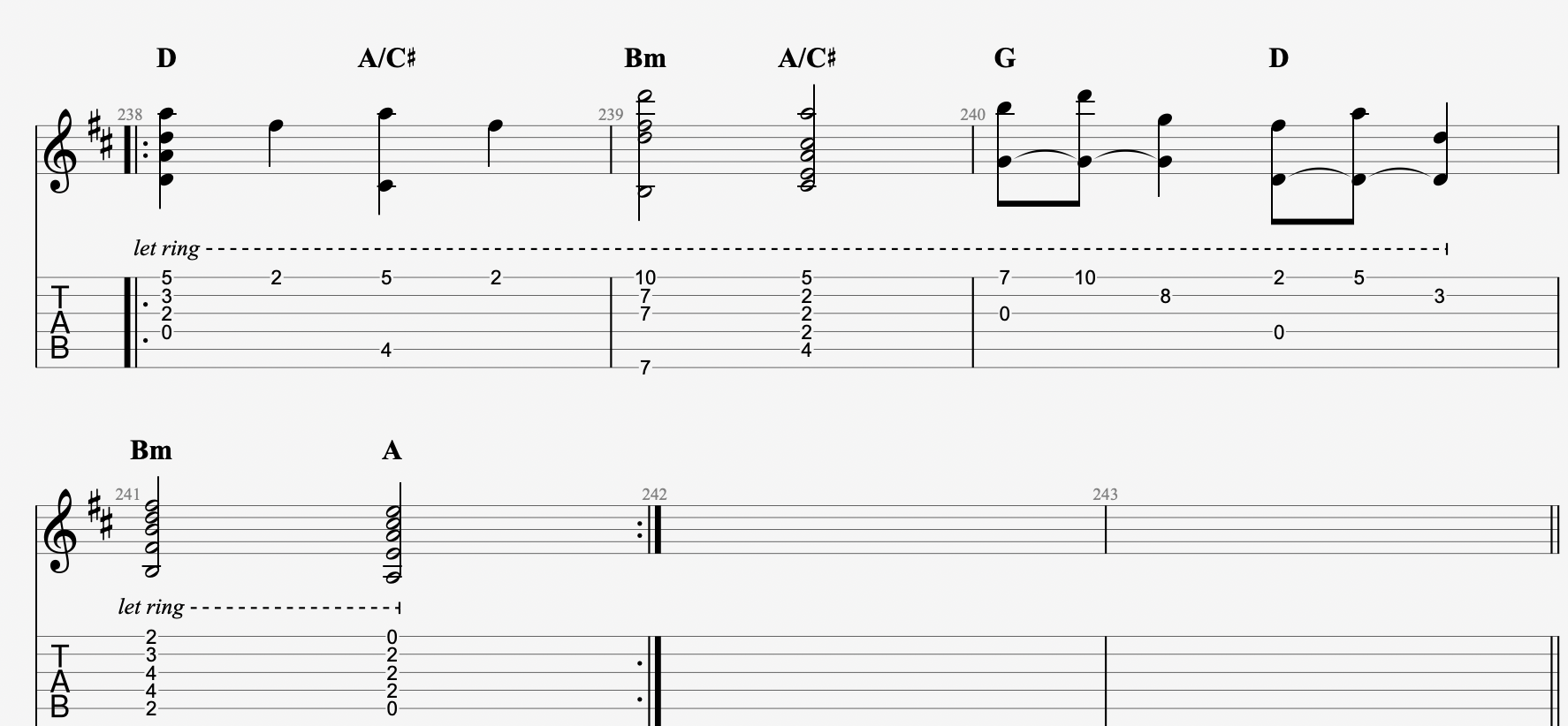 home alone theme guitar tab
