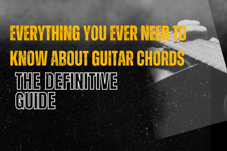 everything you need to know about guitar chords